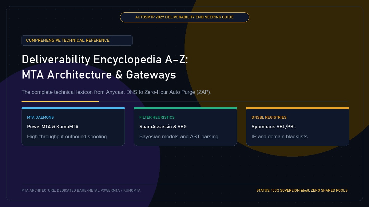 The A-Z Email Deliverability Encyclopedia: MTA Architecture and Gateways