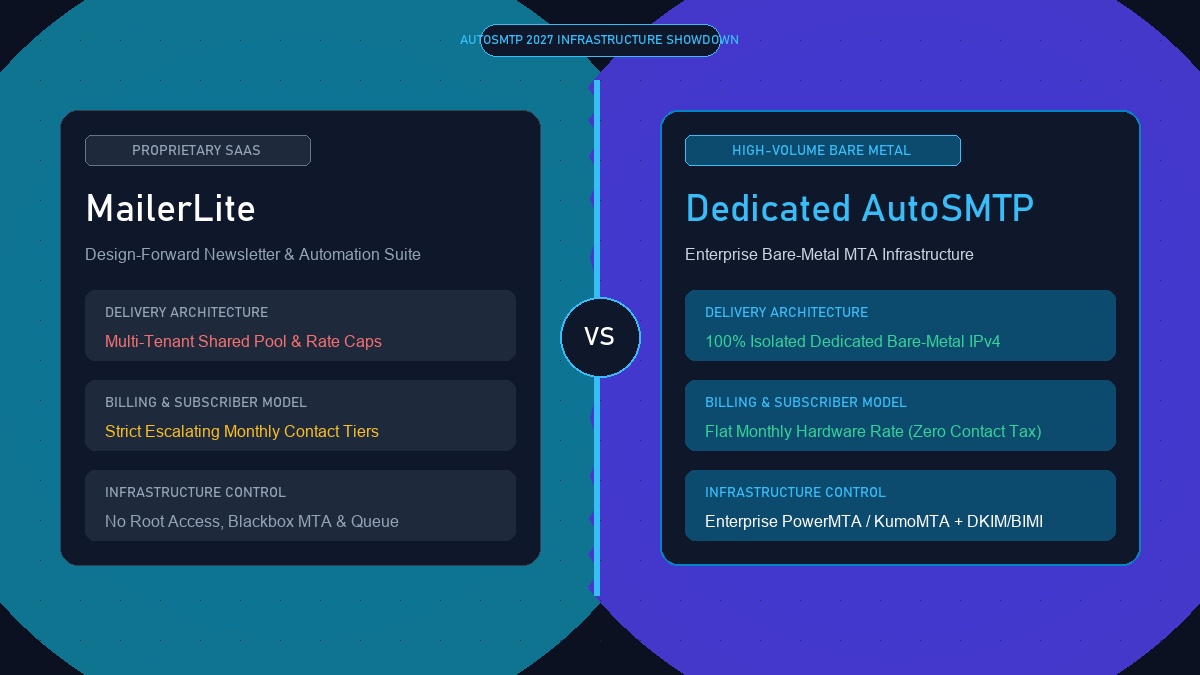 mailerlite vs dedicated hero