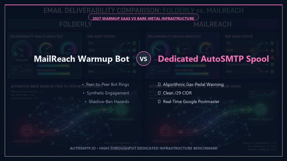 MailReach vs Dedicated AutoSMTP Deliverability 2027