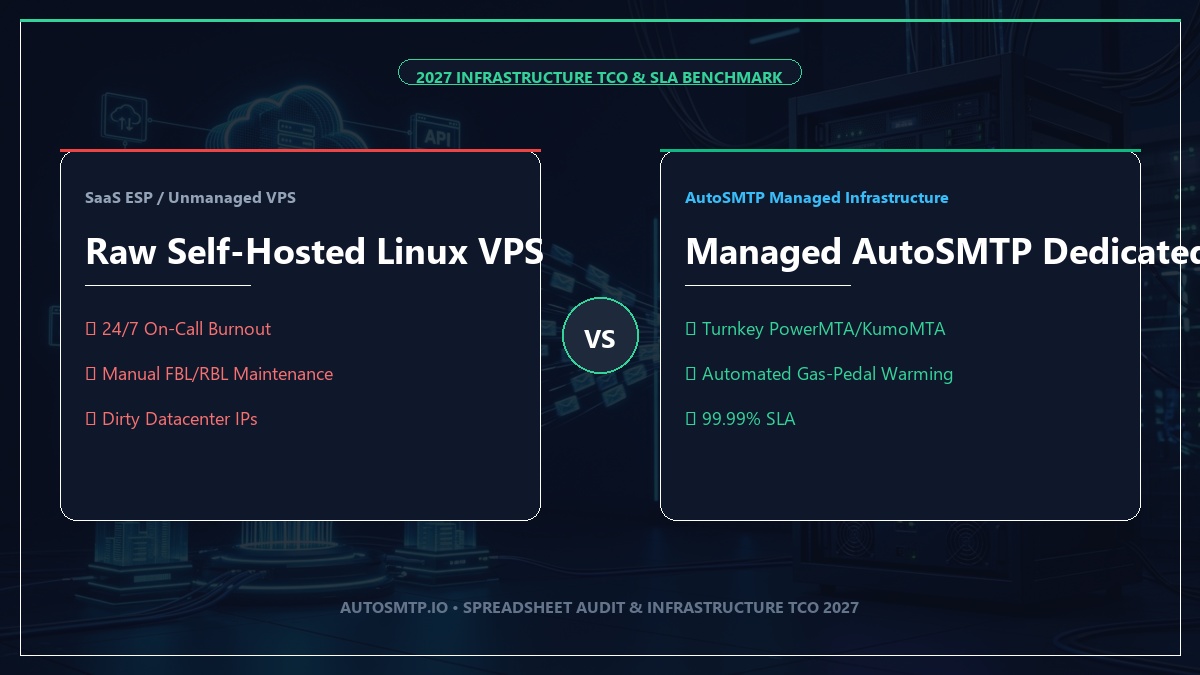 Managed Dedicated Email Infrastructure vs Raw Self-Hosted Linux 2027