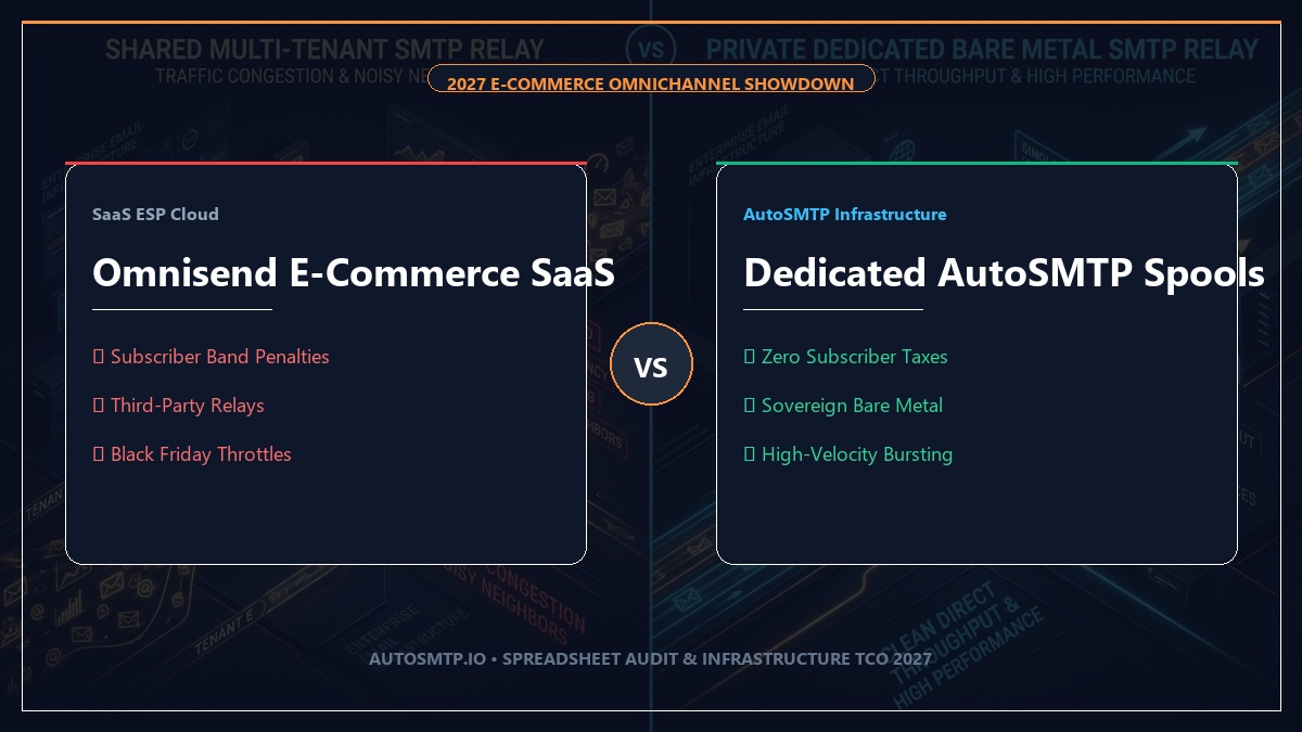 Omnisend vs Dedicated AutoSMTP Spool Infrastructure 2027