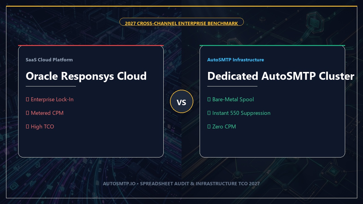 Oracle Responsys Cloud vs Dedicated AutoSMTP MTA Cluster 2027