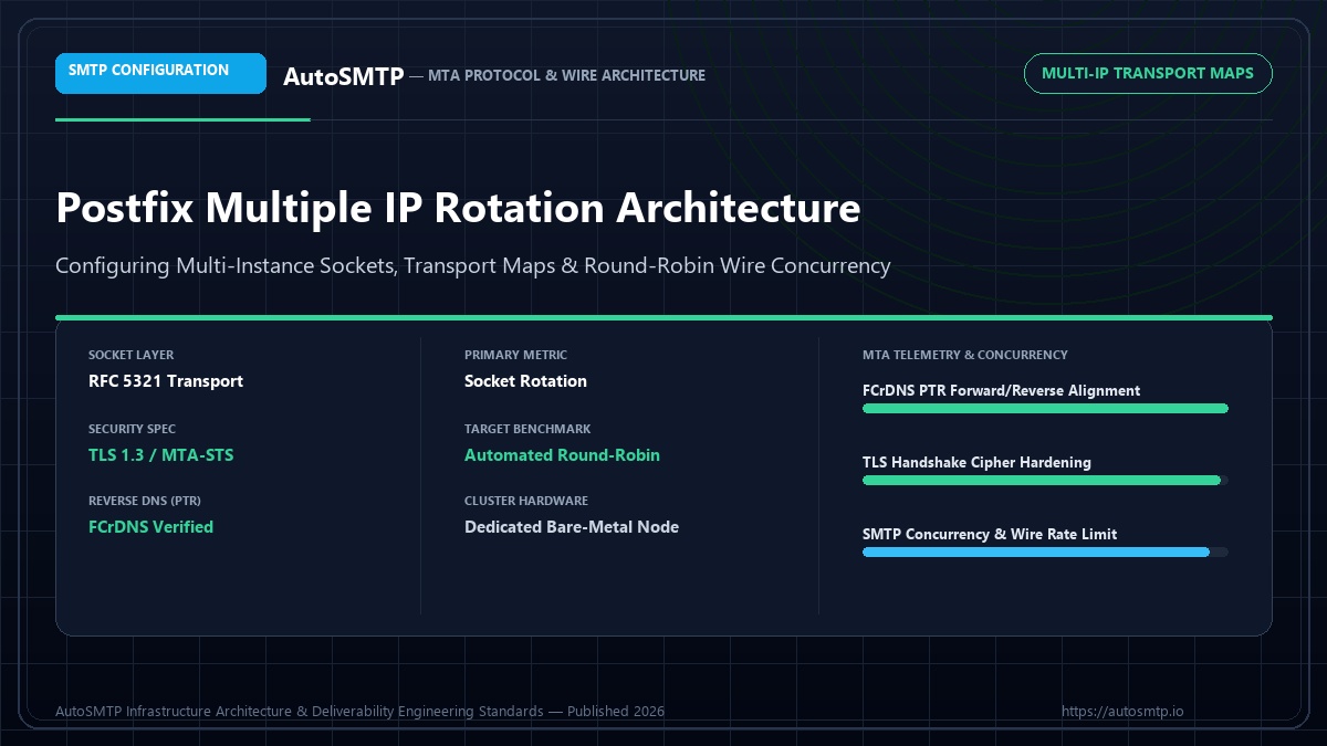 postfix multiple ip rotation configuration guide SMTP Configuration Protocol Standard
