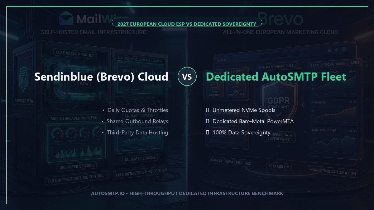 Sendinblue Brevo vs Dedicated Infrastructure 2027