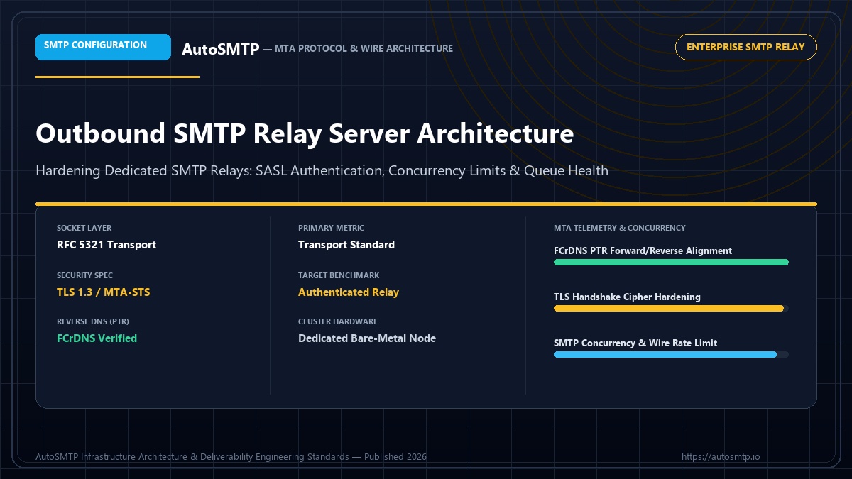 smtp relay server configuration guide SMTP Configuration Protocol Standard