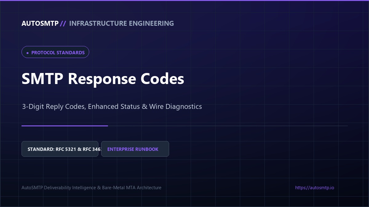 SMTP Response Codes Technical Guide Featured Image