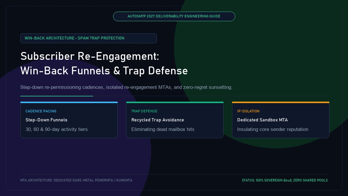 Subscriber Re-Engagement Architecture: Algorithmic Win-Back Funnels and Spam Trap Avoidance